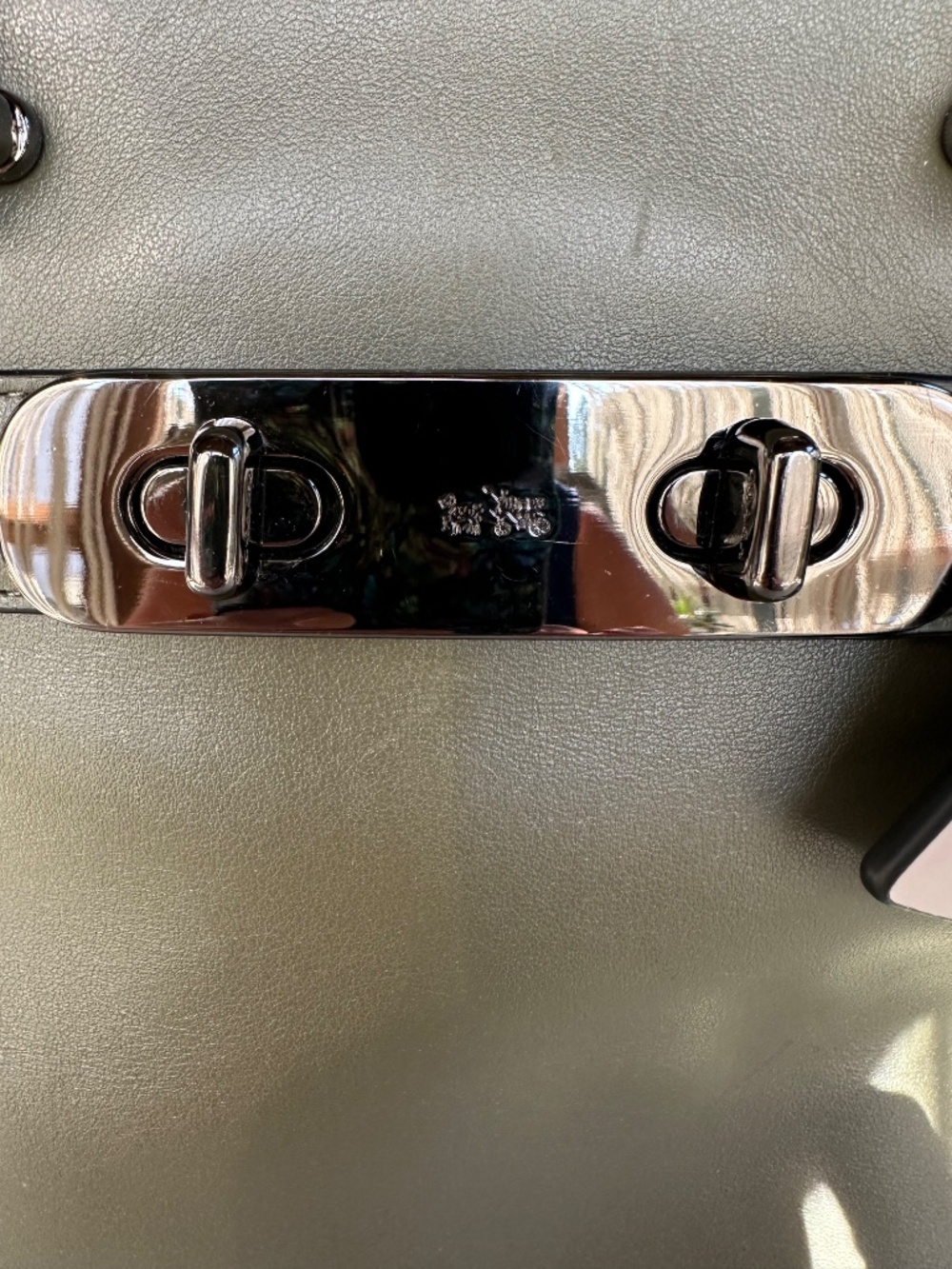 Coach Swagger 27 Colorblock Leather Satchel - Picture 12 of 16